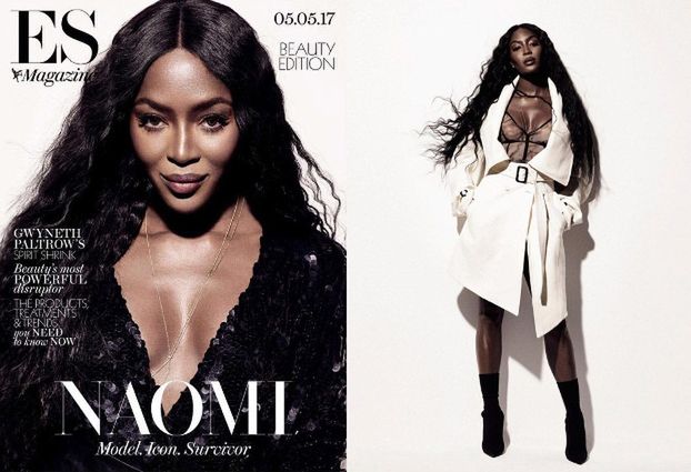 Naomi Campbell chwali się nową peruką