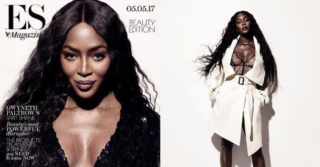 Naomi Campbell chwali się nową peruką