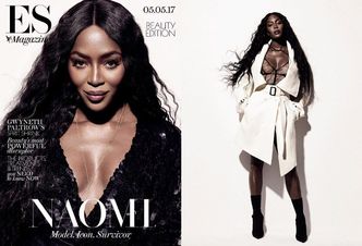 Naomi Campbell chwali się nową peruką