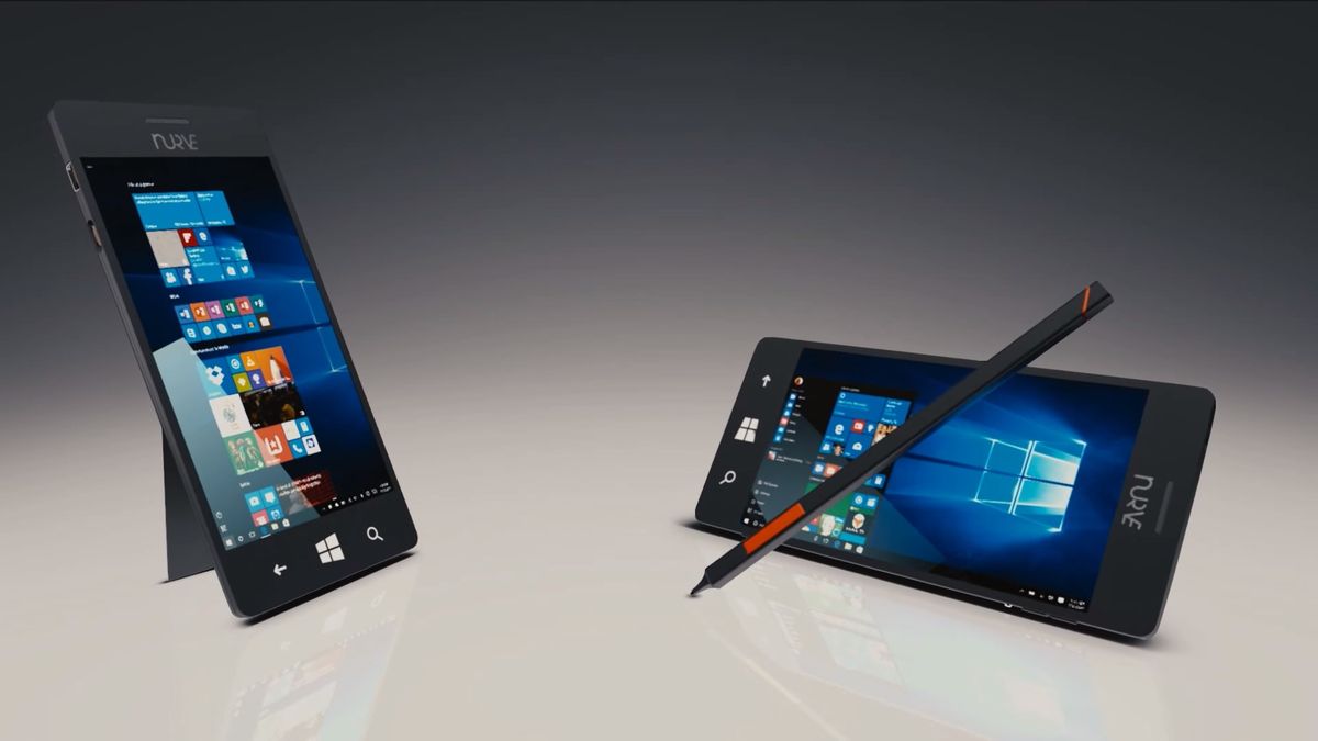 Nurve SyncPhone to smartfon z "dużym" Windowsem 10 i 8 GB RAM-u, który będzie pełnoprawnym komputerem 1