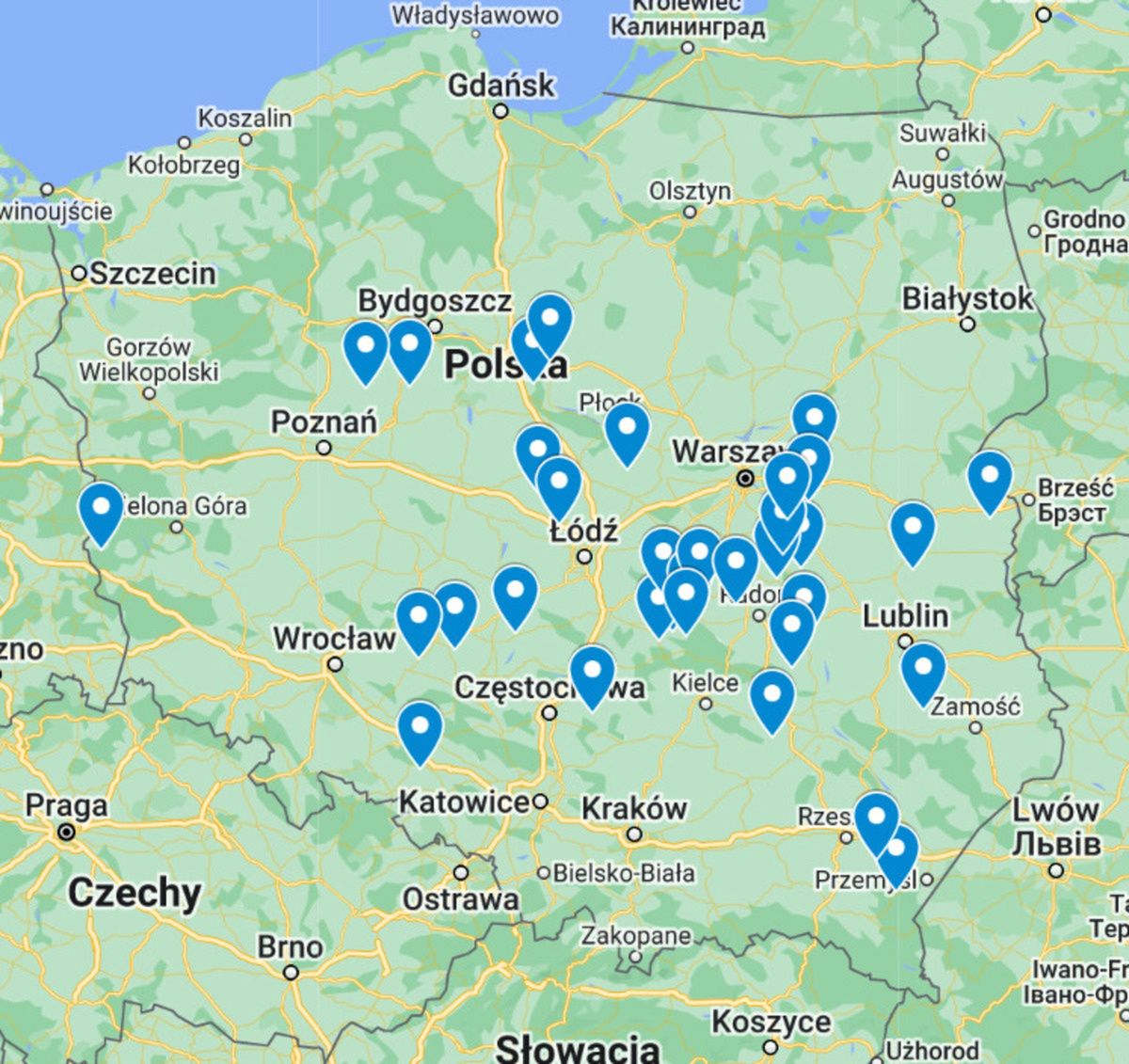 miasto, mapa polski Od stycznia 34 nowe miasta na mapie Polski.