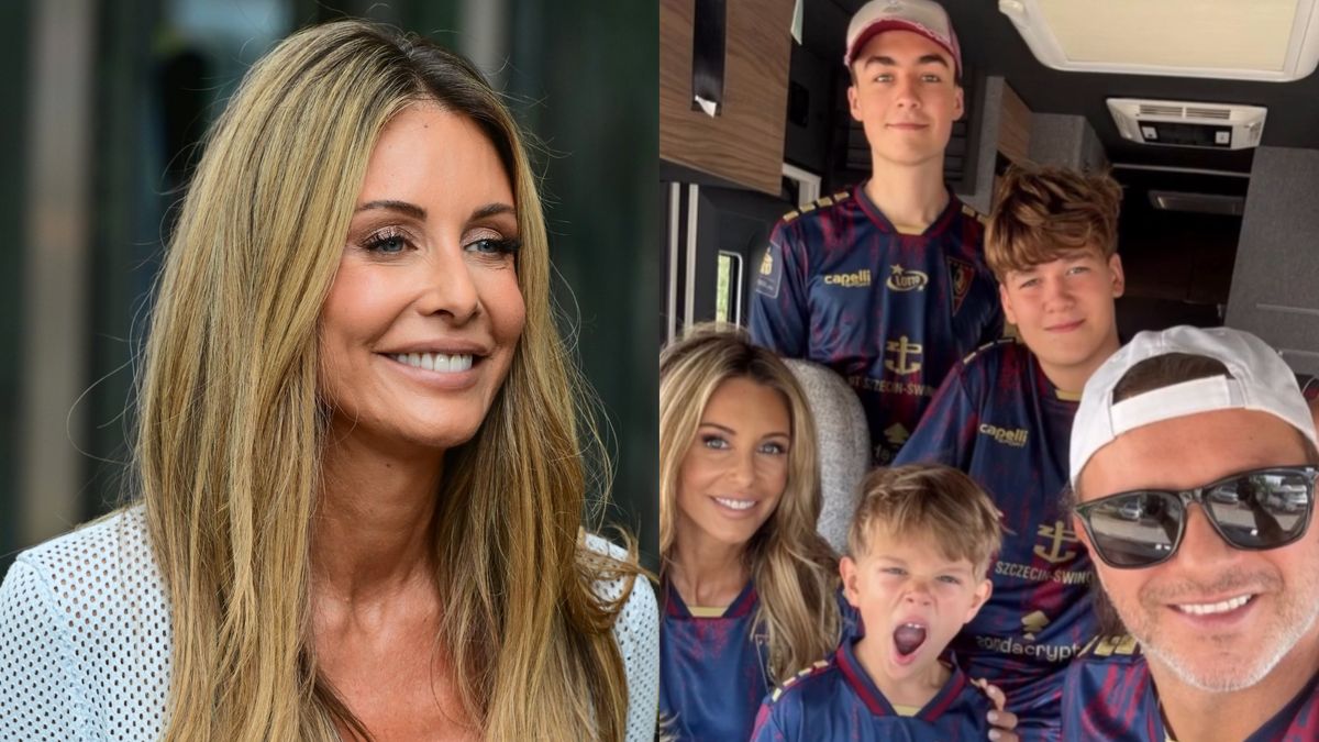 Małgorzata Rozenek-Majdan z rodziną