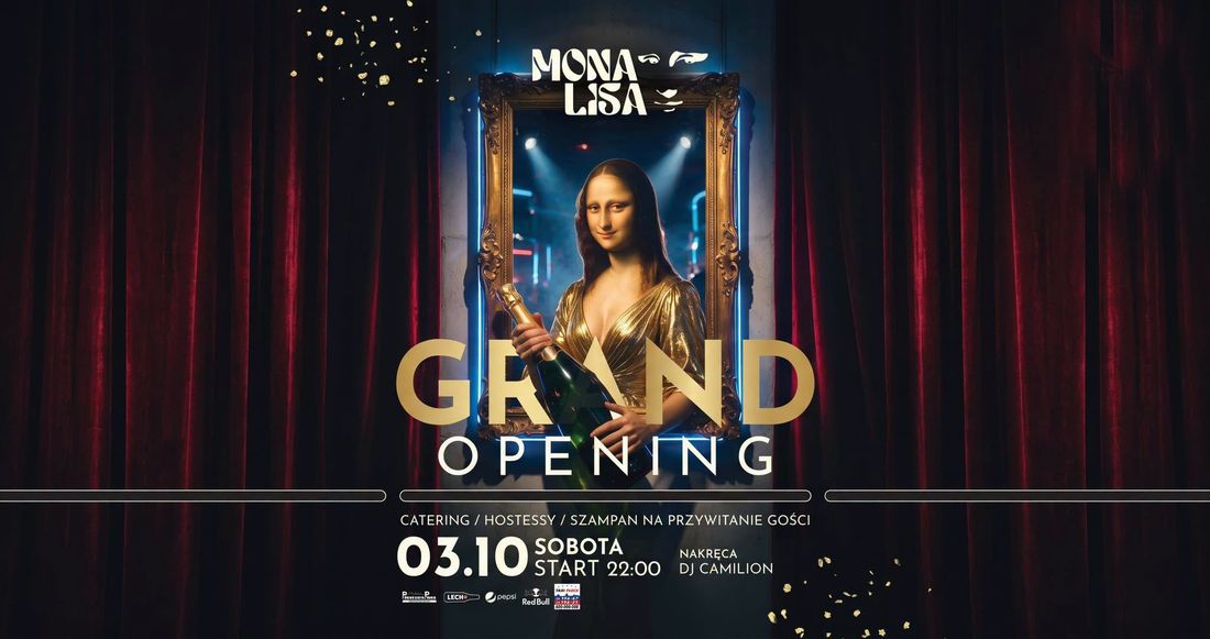 Mona Lisa Club w Płocku. Wielkie otwarcie już 3 października!