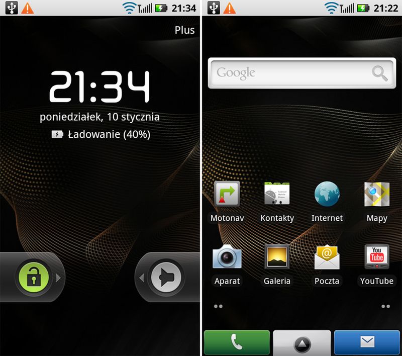 Motorola Milestone XT720 – test 7