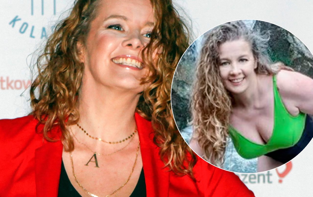 Anna Powierza pokazała, jak morsuje. Wstawiła fotki "prawie na golasa"