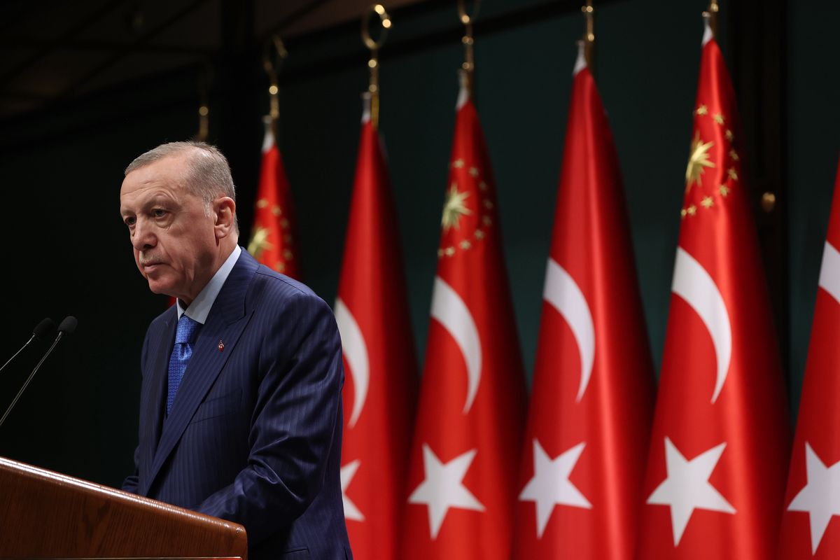 Prezydent Turcji Recep Erdogan.