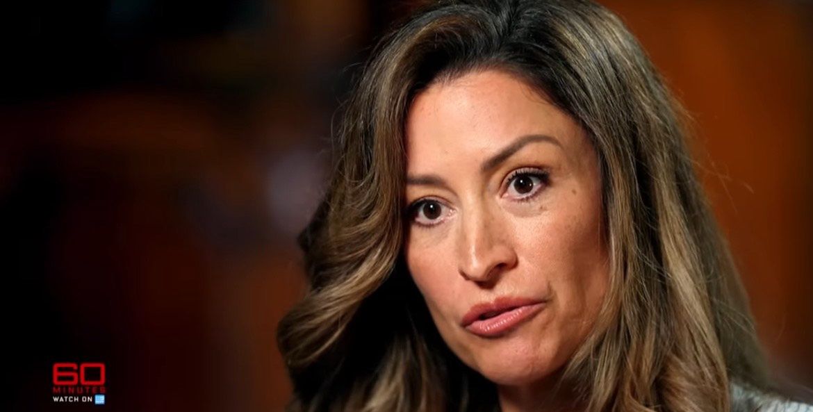 Rebecca Loos podczas wywiadu