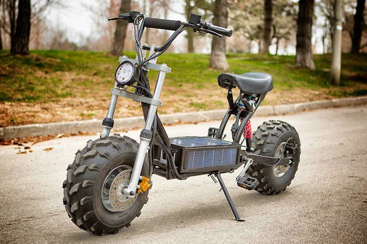 Solarny skuter na off-road: Daymak Beast