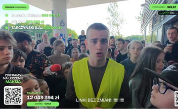 Łatwogang ekspresowo dopiął celu. 12 milionów złotych na leczenie Maksia