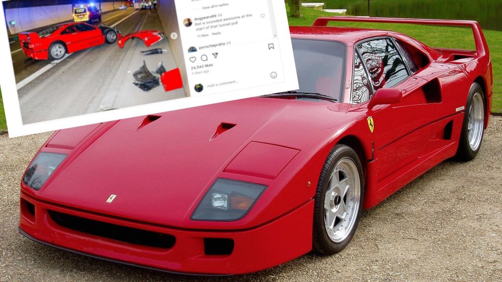 Rzadkie ferrari musi przejść gruntowną naprawę