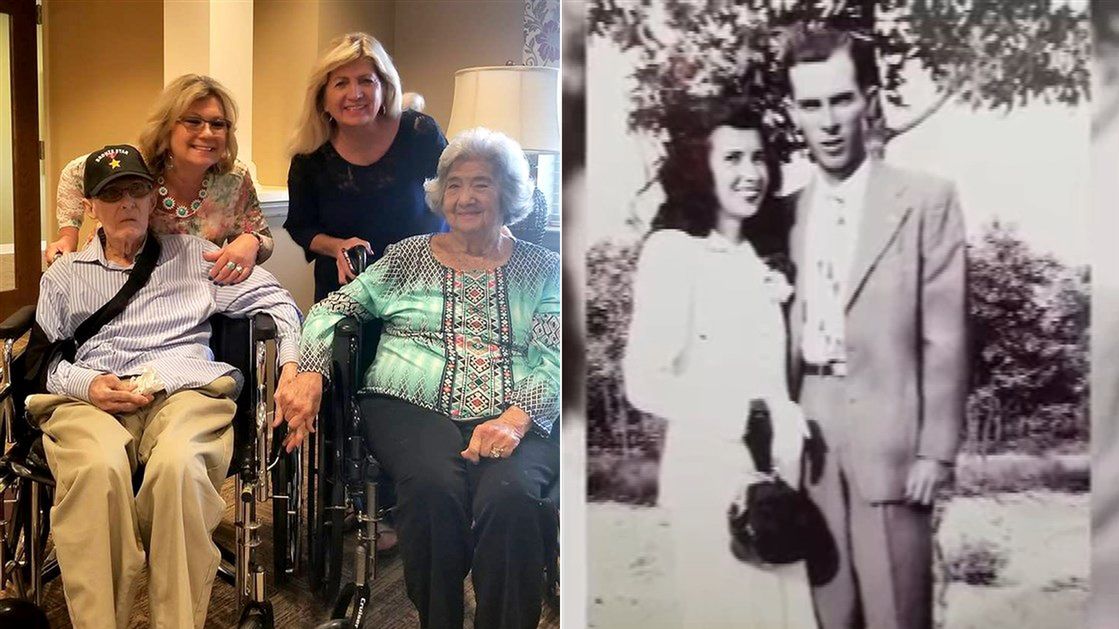  Marilyn i Herbert DeLaigle byli małżeństwem przez 71 lat. Zmarli w odstępie 12 godzin