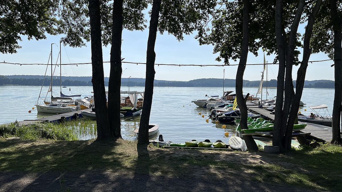 Zamknięto kąpieliska na jeziorze Ukiel. Powodem zakwit sinic