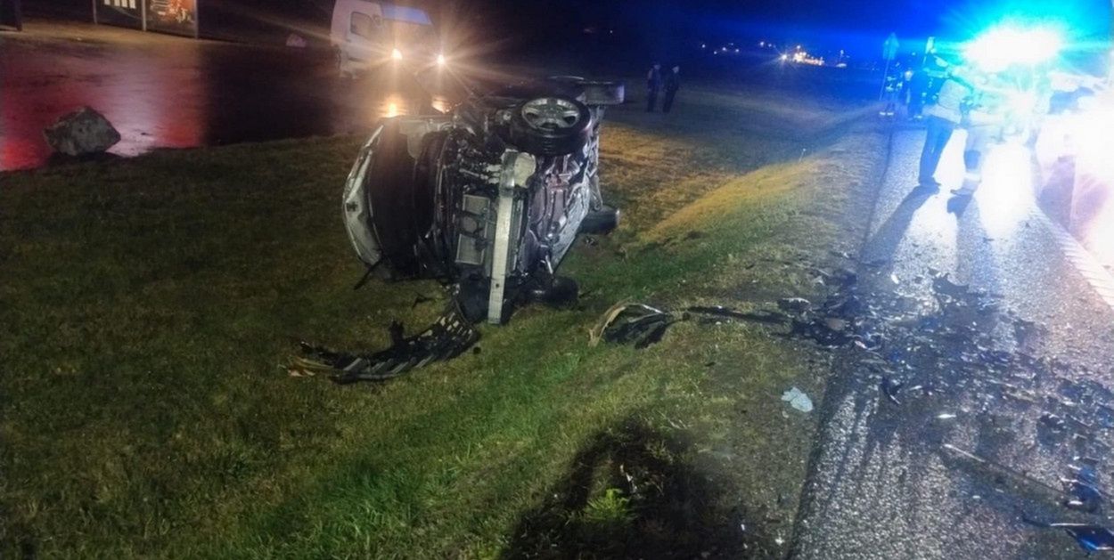 Łoniów: Zmarł jeden z uczestników tragicznego wypadku