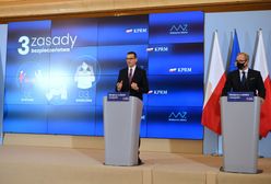 Konferencja premiera Mateusza Morawieckiego ws. koronawirusa. Relacja na żywo