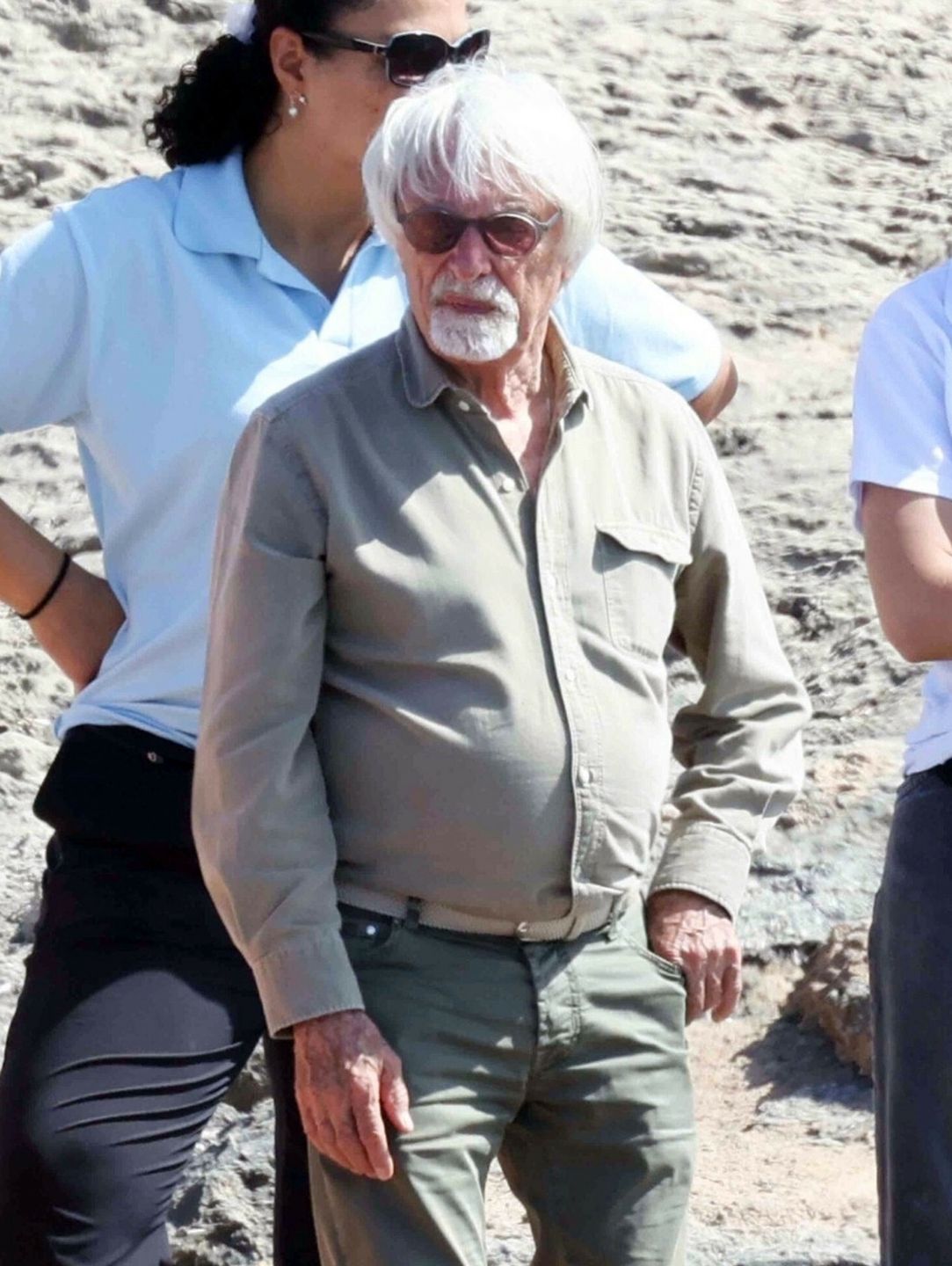 Bernie Ecclestone na rodzinnych wakacjach w Hiszpanii