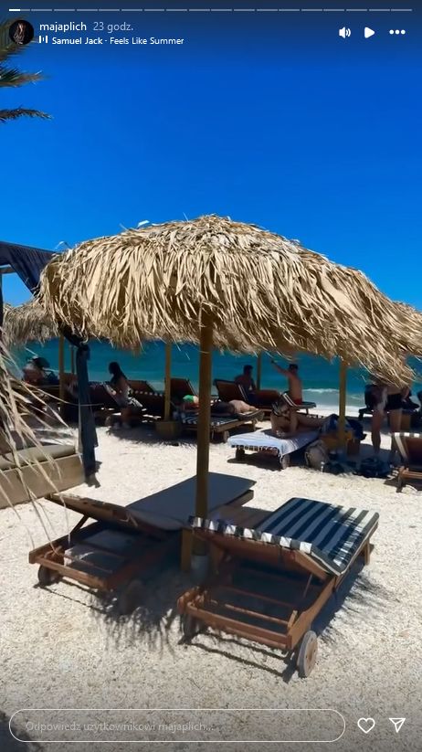 Maja Rutkowski pręży się w bikini na wakacjach