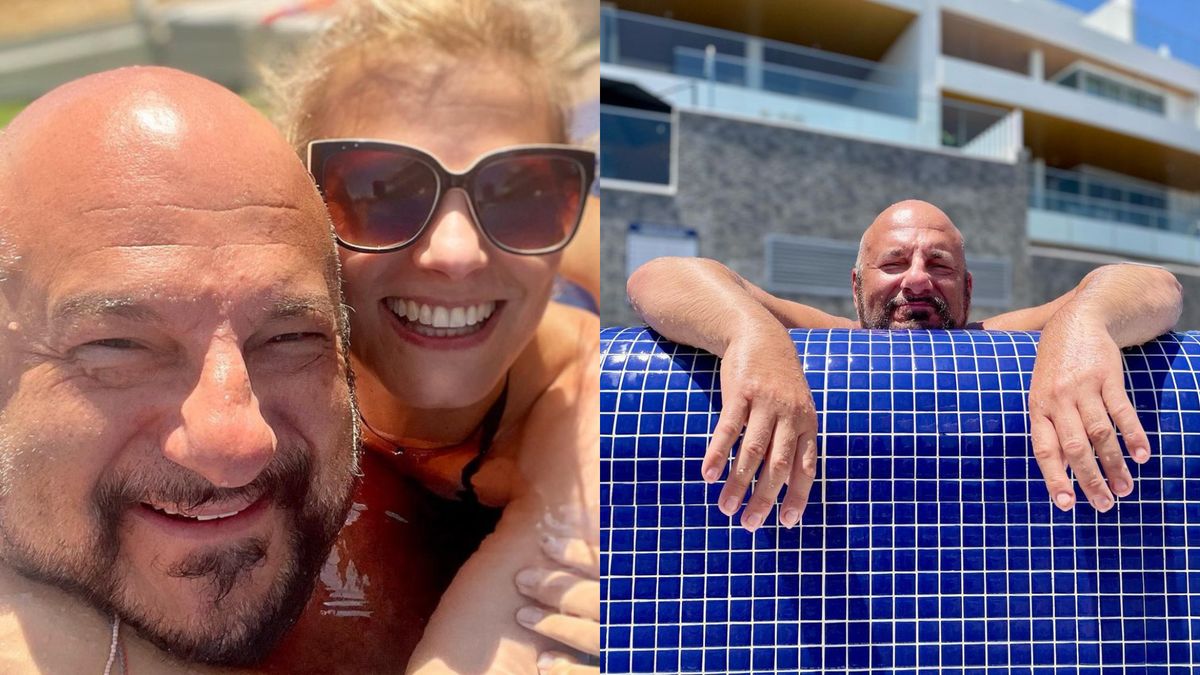 Anna Głogowska relaksuje się na wakacjach w Hiszpanii z córką i ekspartnerem