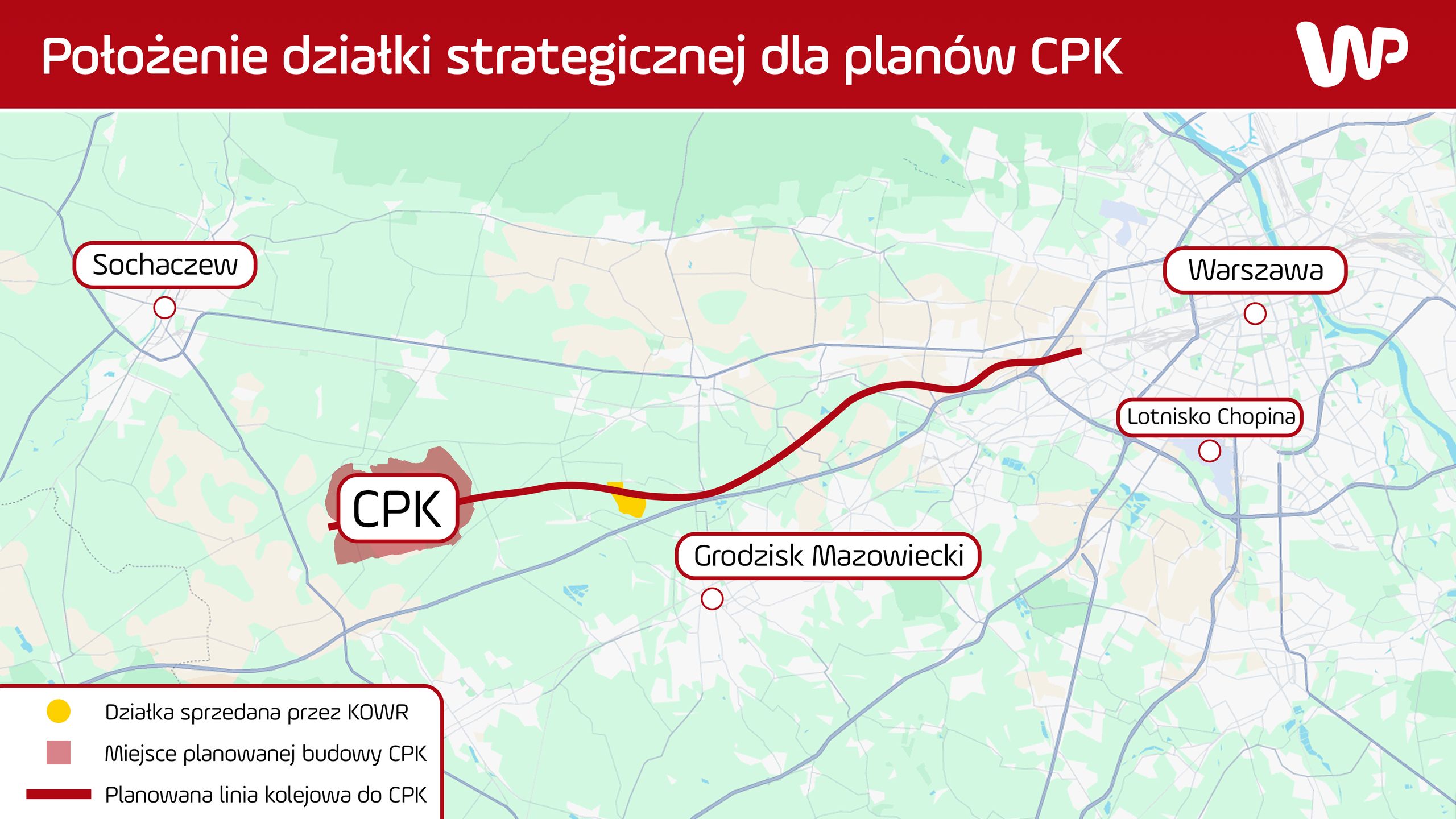 O lokalizacji CPK wiadomo było od 2017 roku