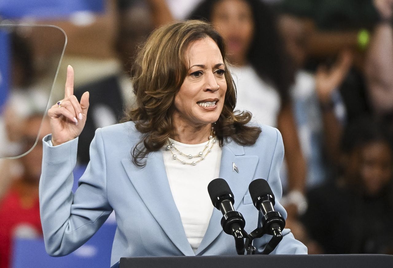 Harris edges Trump in tight presidential race, leads in key states