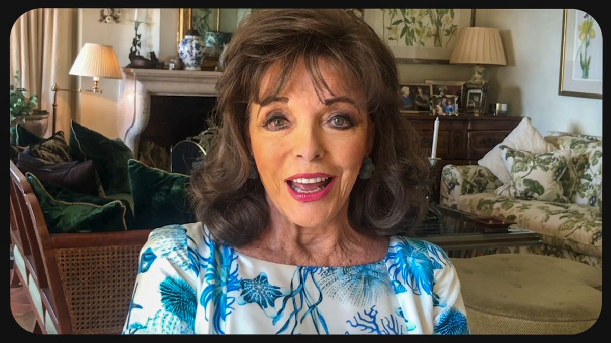 Joan Collins pochwaliła się zdjęciem. Fani zachwyceni