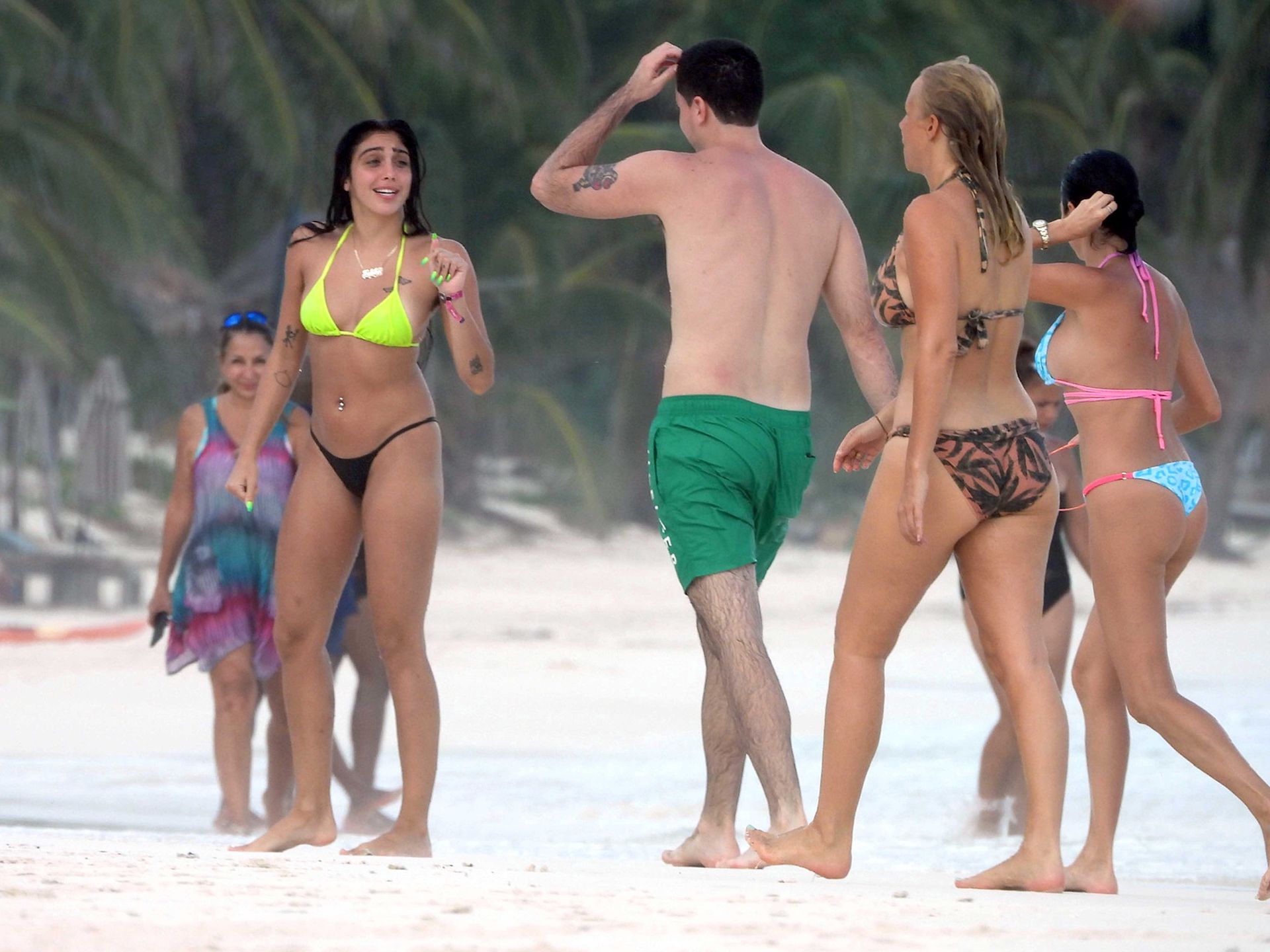 Córka Madonny Lourdes Leon na wakacjach z ukochanym