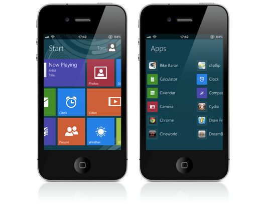 Namiastka Windowsa 8 w iPhonie dzięki Metroon