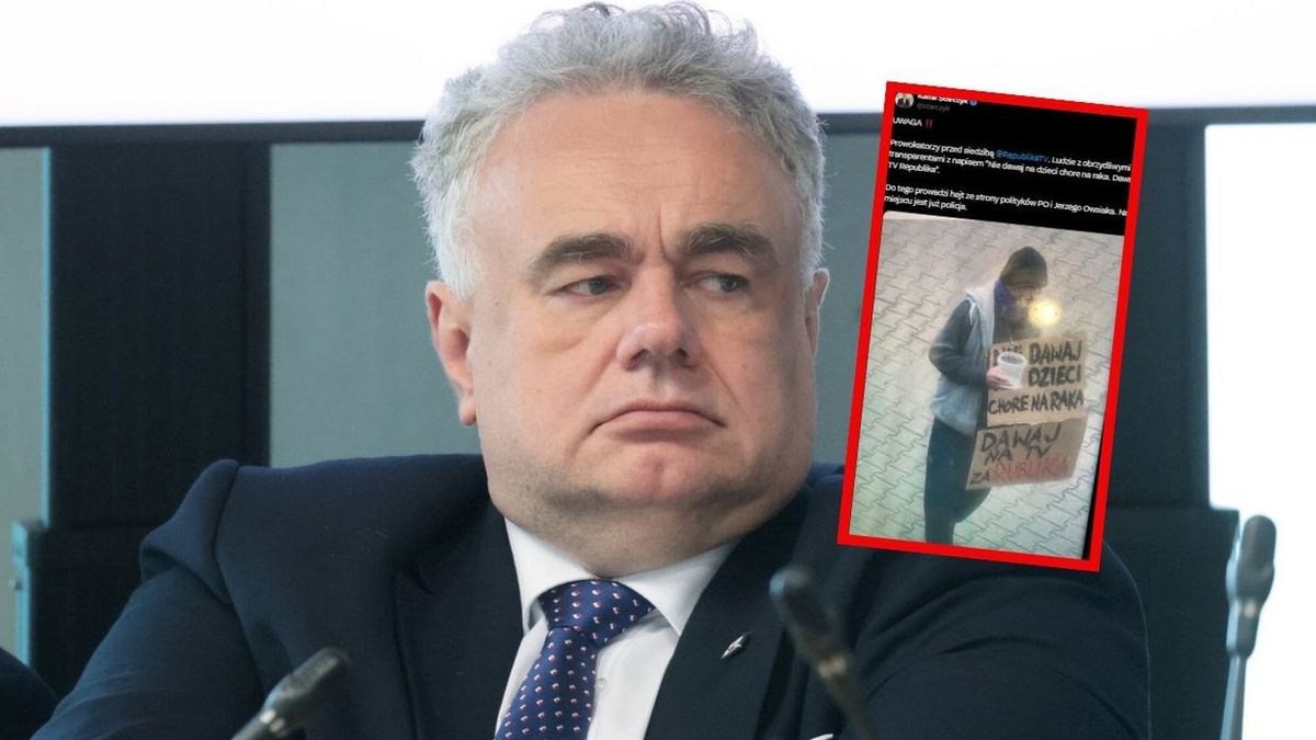 TV Republika grzmi o prowokacji. "Bojówki Tuska i Owsiaka"