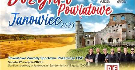 Dożynki w Janowcu 2023. Gwiazdą imprezy zespół De Mono