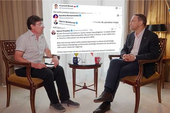 "Szkodnik". Oburzenie po wywiadzie Sikorskiego