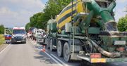 Kolizja z udziałem 5 pojazdów na DK 42
