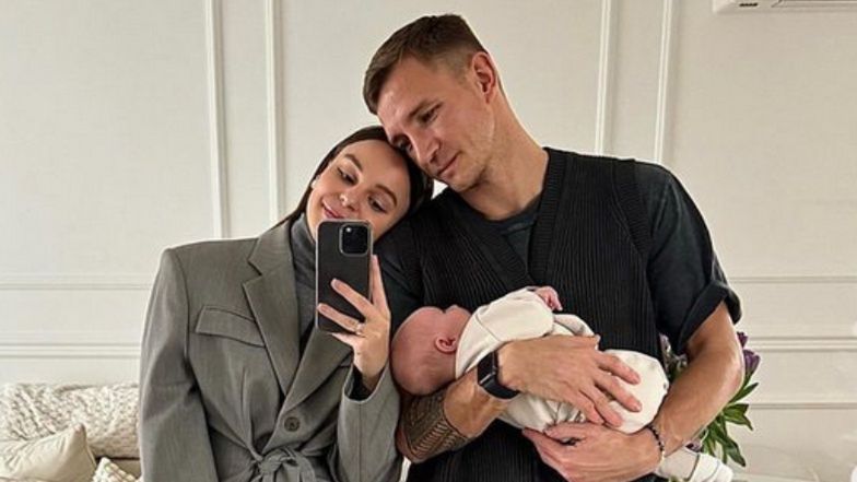 Paulina i Jakub Rzeźniczakowie chwalą się pierwszą sesją zdjęciową z córką