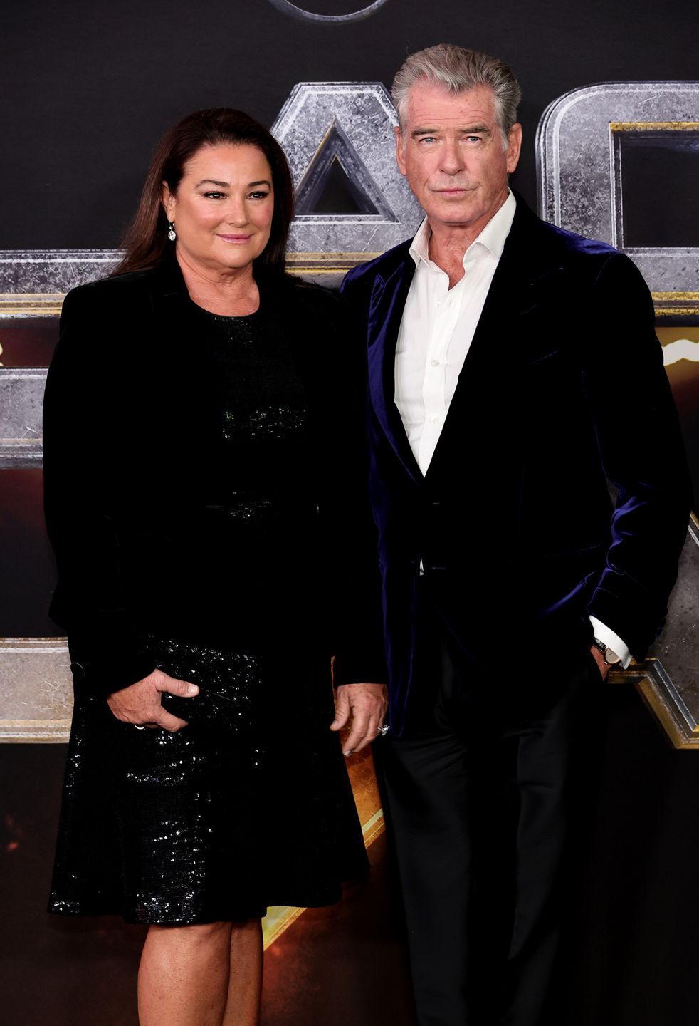 Pierce Brosnan i Keely Shaye Smith 