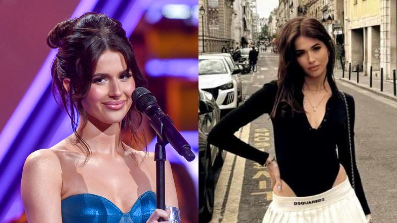 Roksana Węgiel wybrała się z narzeczonym do Paryża. Odważny look