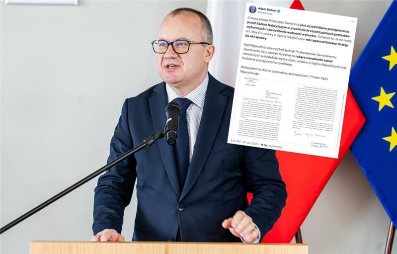 Bodnar do Manowskiej: rażące naruszenie zasad