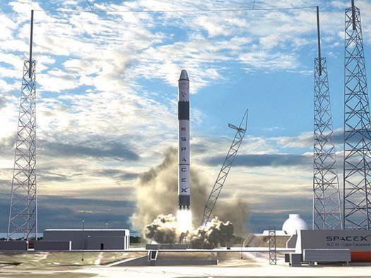 Projekt ultra-nowoczesnej rakiety programu SpaceX