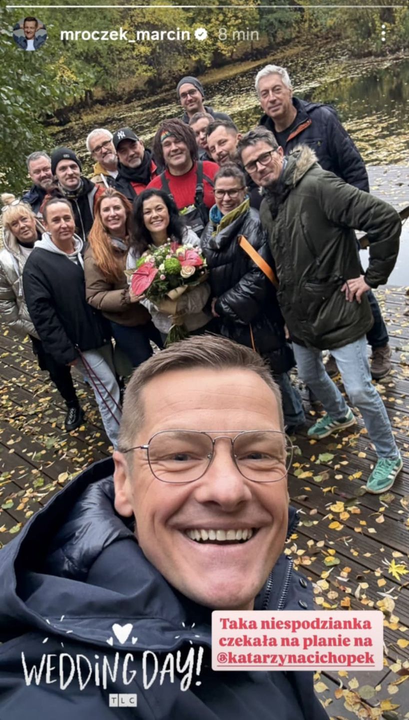 Niespodzianka dla Kasi Cichopek na planie "M jak Miłość"