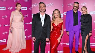 Gwiazdy na wiosennej ramówce TVP: Agnieszka Kaczorowska i Marcin Rogacewicz, Katarzyna Zielińska, Mikołaj Krawczyk i Sylwia Juszczak... (ZDJĘCIA)