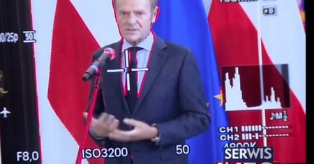 "Diabelski" Tusk w TVP Info. Stacja przechodzi samą siebie