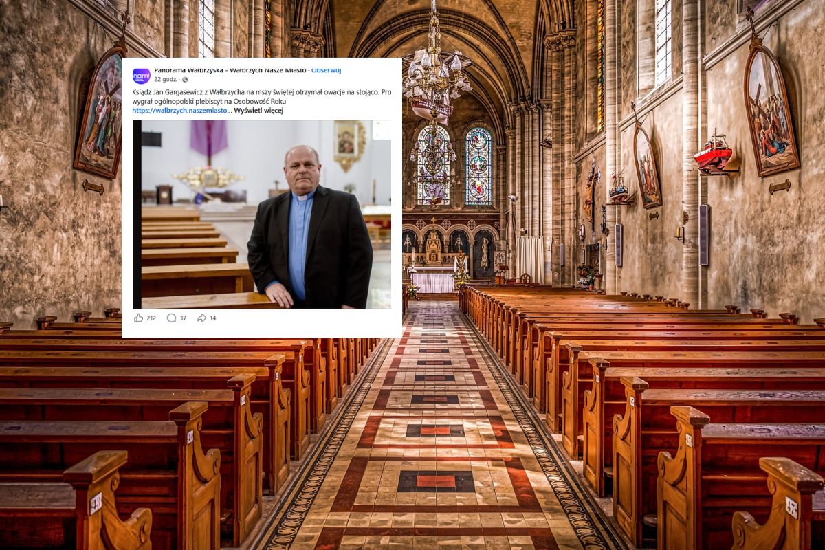 Ksiądz działa społecznie i charytatywnie. Dostał niecodzienną nagrodę