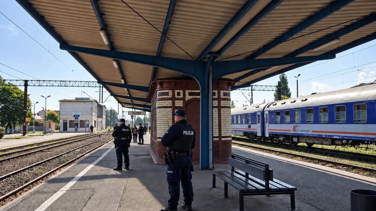 Na dworcu w Słupsku policjanci zastali mężczyznę z obrażeniami twarzy, pod wpływem alkoholu