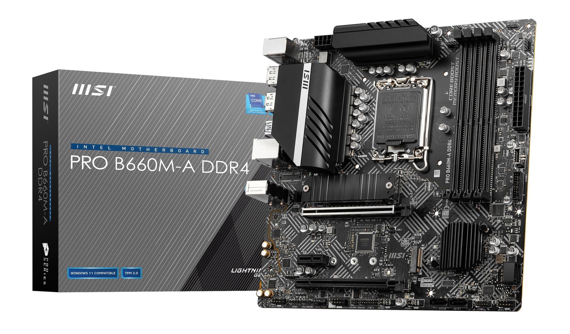 MSI PRO B660M-A DDR4