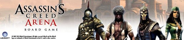 Assassin’s Creed: Arena gra planszowa logo