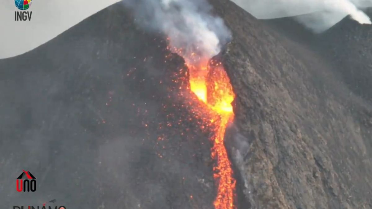  Wulkan położony na włoskiej wyspie Stromboli jest bardziej aktywny