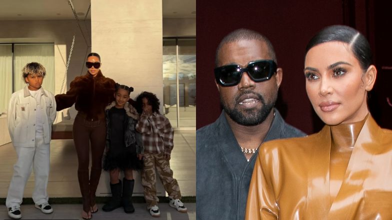 Kim Kardashian i Kanye West spędzili Boże Narodzenie z dziećmi