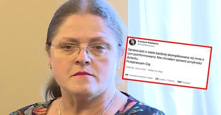 Krystyna Pawłowicz przeprasza za swój wpis. Uderzyła w transpłciowe dziecko. "Obrzydliwe"