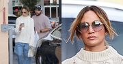 Jennifer Lopez "przyłapana" na mieście z przystojniakiem. Miała nietęgą minę i torebkę wartą FORTUNĘ