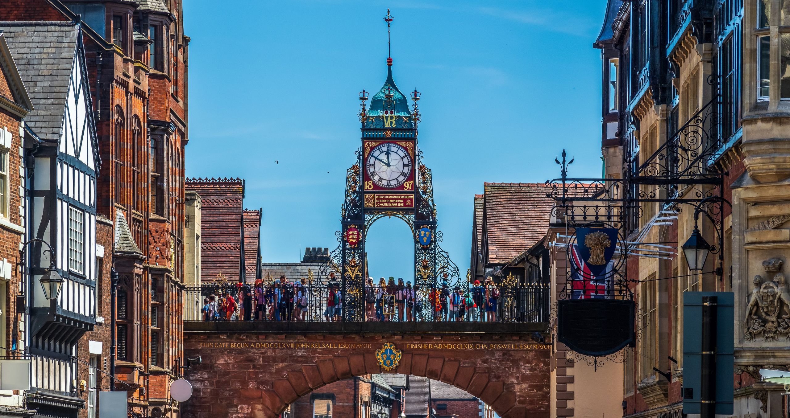 Chester to raj dla miłośników architektury