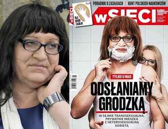 "wSieci" "odsłania Grodzką": "Mieszka z heteroseksualną kobietą!"