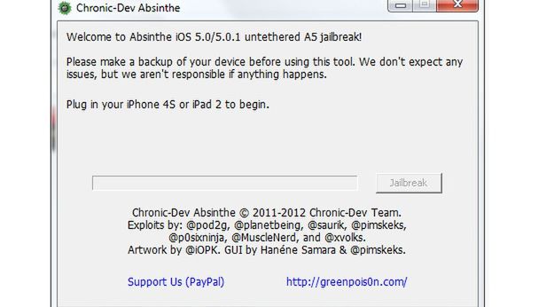 Jailbreak untethered iOS 5.0/5.0.1 dla iPhone'a 4S i iPada 2 [poradnik] 1
