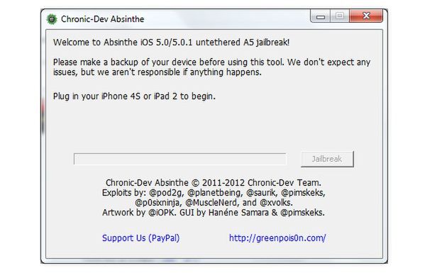 Jailbreak untethered iOS 5.0/5.0.1 dla iPhone'a 4S i iPada 2 [poradnik]